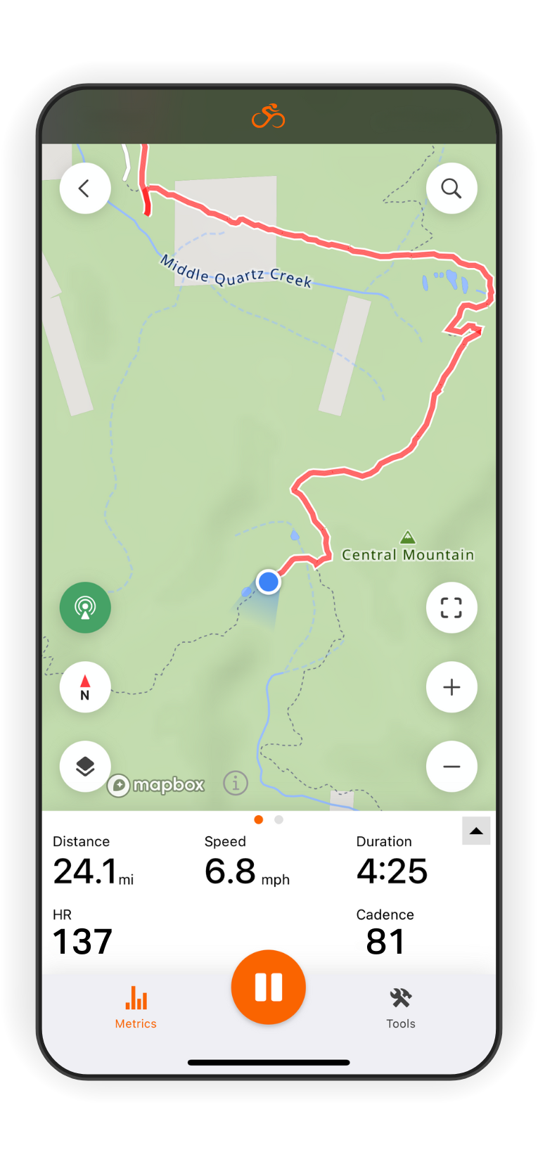 Apps de GPS para bicicleta